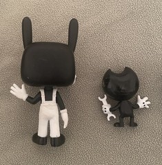 Bendy and the Ink Machine Collectible (4) 3″ Figures And (1) Funko Pop