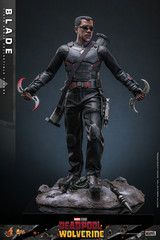 IN HAND – 1/6 HOT TOYS BLADE -Deadpool & Wolverine – MMS791B EXCLUSIVE VERSION!!