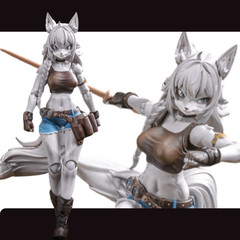 LADo TOYS ERA-001 Liya Mechanic Ver. 1/12 Furry Action Figure New Wolf Girl