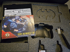 Official 1989 Batmobile RC Limited Edition The Flash DC Movie Complete In Box.