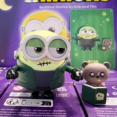 POP MART Minions Bedtime Stories by Bob and Tim Blind Box Confirmed Figure Toys
