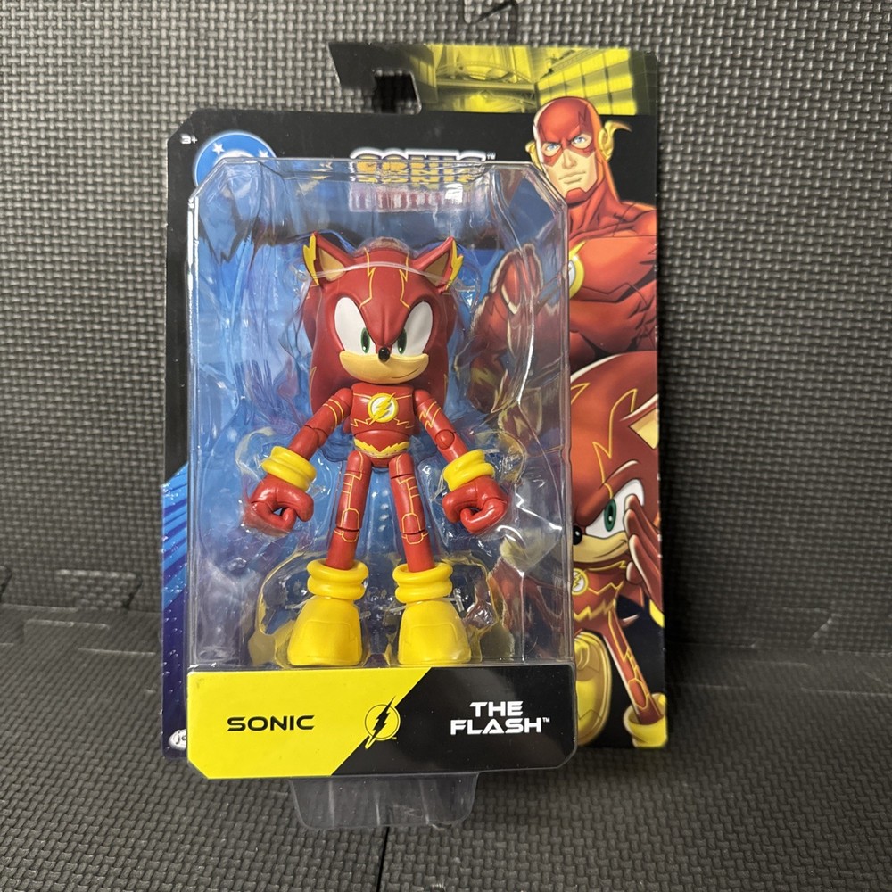 DC X Sonic The Hedgehog – 5 inches Sonic as The Flash Action Figure