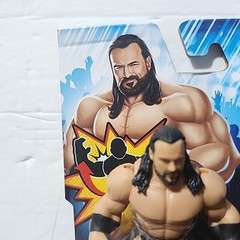 Set of 4 WWE Knuckle Crunchers Figures Wave 6 Undertaker Cena Rey Drew McIntyre