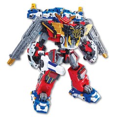 Tobot GD Galaxy Detectives Giant V 12.5″ 3IN1 Combiner Robot Figure Fire Engine