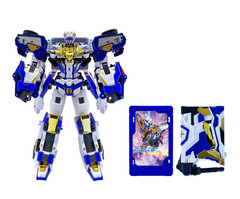 [2025 NEW] SAMG Metal Cardbot S Season 2 BLUECOP TRINITY 3-in-1 Combined Robot