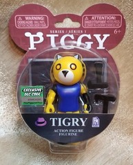 Roblox Piggy Tigry Series 1 – 3.5 Inch Action Figure Includes Exclusive DLC Code