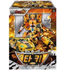 Metal Cardbot W Season3 TACHY Cheetah Transformer Robot Car Kids Toy 2026