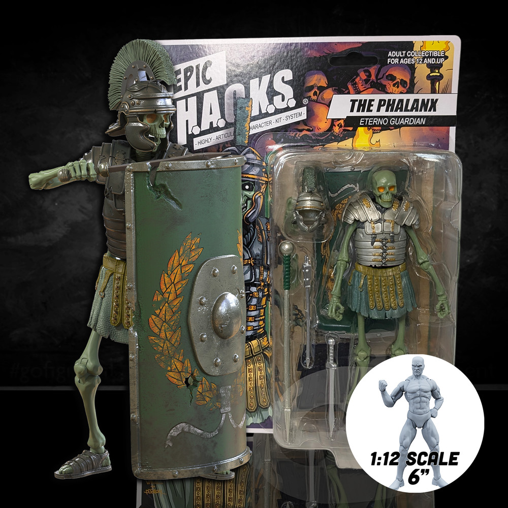 The Phalanx: Eterno Guardian (Epic H.A.C.K.S.) 6″ Action Figure – Oversized 1:12