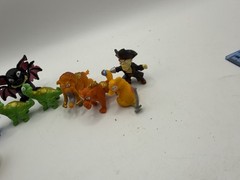 ZURU Smashers Mini Figure Lot of 11 Dino Ice Age Pirate Bat Gorilla T Rex
