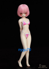 Seamless Female Action Figure Body LDDOLL 22S 1:6 Pink Skin 22cm For OB AZ Hea