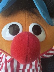 1996 TYCO Talking Sleepy Time Snoring Ernie Plush Doll Bedtime Sesame Street