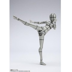 Body-chan Yabuki Edition Figure Wire Frame Gray 5.3 inches New
