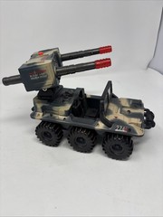 1998 Lanard Gi Joe Military Missile 6 Wheel Amphibious Jeep Tested Working
