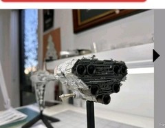 Star Wars Rebel Nebulon-b Medical Frigat 24″ W Base + Plaque 1/500 3d Model Kit