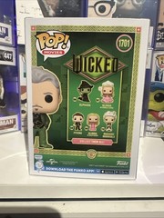 Funko Pop Wicked The Wizard #1701 + Free Protector