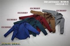 1/6 Scale Shirt Casual Pants Clothes Model For 12″ Male PH TBL Figure Body Toys
