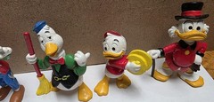 7 DUCKTALES FIGURES BULLY BULLYLAND HUEY, DONALD DUCK, SCROOG MCDUCK, DAISY