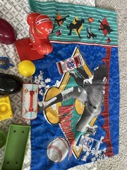 Lot Of 60 Vtg Kids Toys Figures Mixed Lot Fun 70s 80s 90s Y2K Fisher price Disne