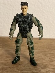 Military Army Jungle Camo Soldier 4” Action Figure Pvc Toy