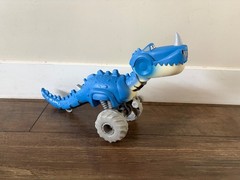 Disney Pixar Cars On the Road Dinosaur Toy Vehicle Eats Cars Roll-and-Chomp 17″