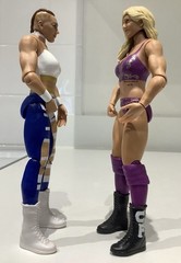 WWE Championship Showdown Rhea Ripley vs Charlotte Flair Series 7 Ships Fast!