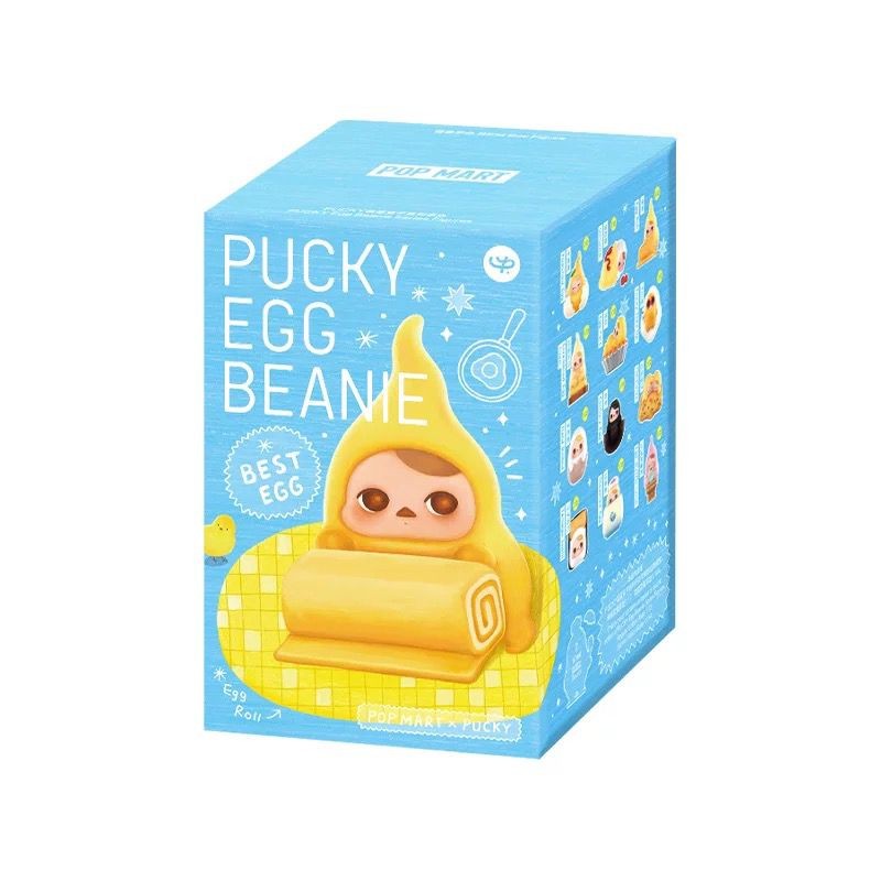 Authentic Pucky Egg Beanie Series Blind Box Figures Toy Designer Gift New