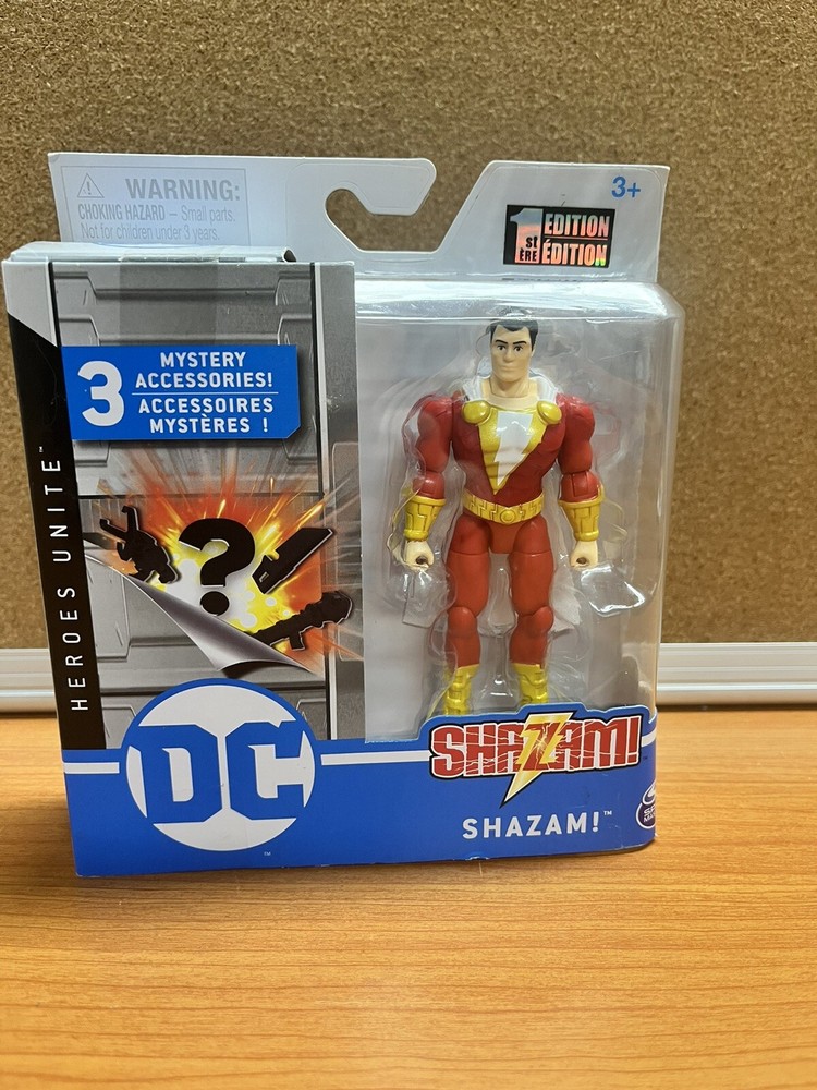 Spin Master DC HEROES UNITE /SHAZAM Brand New 4″ 1 EDITION