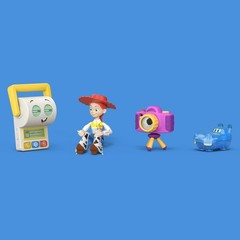 Toy Story 5 Playscale Jessie and the “Double A Team” Action Figure 4-Pack