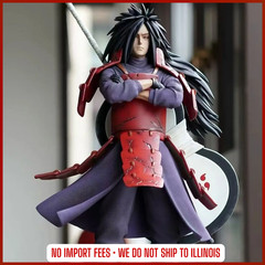 18CM Uchiha Madara Anime Figure Model Car Dashboard Desk Decoration