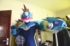Megaman Starforce 1/1 Shooting Star Rockman Cosplay Set Wearable Custom Clothing