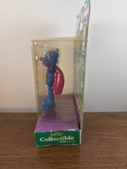 Sesame Street SUPER GROVER Collectible PVC Figure Tyco 1997 Vintage