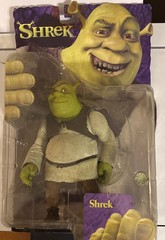 Shrek Movie Action Figure With Onion Dreamworks McFarlane Toys 2001 DAMAGED!!