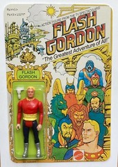 **Restoration** Vintage Mattel 1979 Flash Gordon 3 3/4 Action Figure MOC