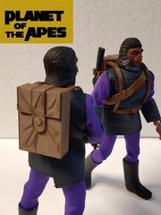 Planet of the Apes – MEGO – Ape Soldier Backpacks (2) – 8″ scale