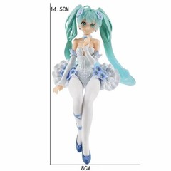 Hot Kawaii Hatsune Miku Anime Action Figure PVC Collection Model Doll Birthday