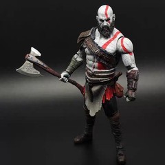 NEW God of War 2024 Kratos & Atreus – 2-Pack Ultimate Action Figures Gift