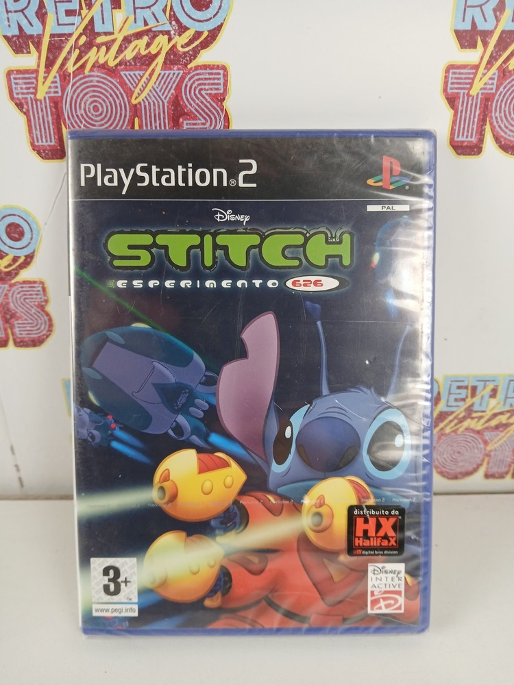 Disney Stitch Experiment 626 PS2 PlayStation Sony New Sealed Lilo PEGI 3+