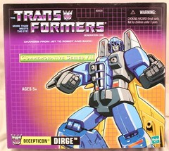 G1 Transformers Commemorative Series VII Reissue DIRGE Hasbro 2003 SEALED