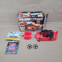 Vintage Hasbro 1991 G.I. Joe COBRA Rat Hovercraft Vehicle GI Joe Original Box