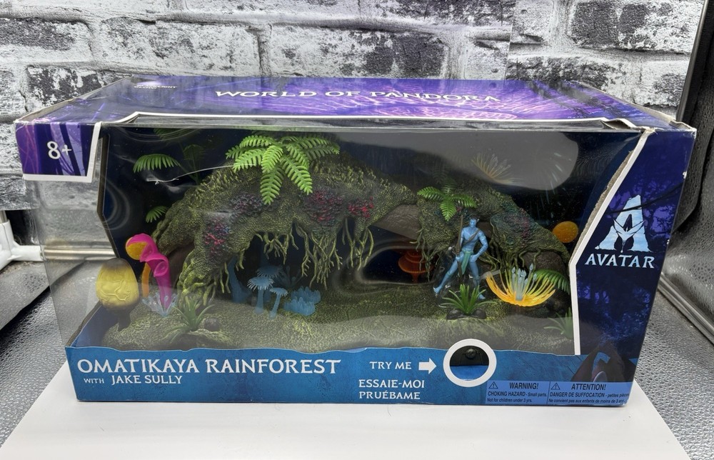 Avatar World Of Pandora Omatikaya Rainforest With Jake Sully NEW