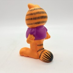 Garfield “Bite Me” 5″ PVC Vinyl Dog Toy Figure Odie’s Stuff 1980’s Vintage Paws