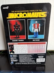 MICRONAUTS x Super7 BARON KARZA ReAction+ Wave 1 Action Figure UNPUNCHED – NEW