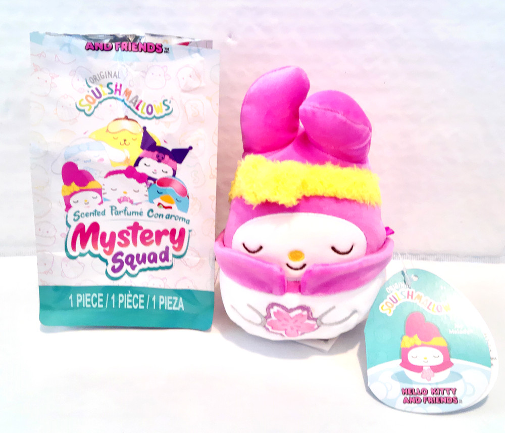Hello Kitty Mystery Squad Scented Squishmallows Spa Day Blind Pack My Melody