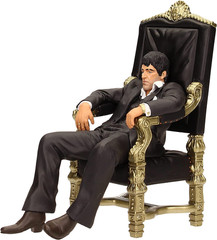 Movie Icons Scarface: Tony Montana Throne 7″ Figure