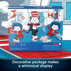 Dr. Seuss the Cat in the Hat Book Special Edition Set for Fans, 3 Figures in …