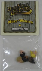 Dime Novel Legends 1:18 scale (4″) Most Wanted heads five-pack