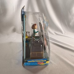 New/Sealed Family Guy Griffin Living Room 2011 Playmates Set w Lois Figure peter