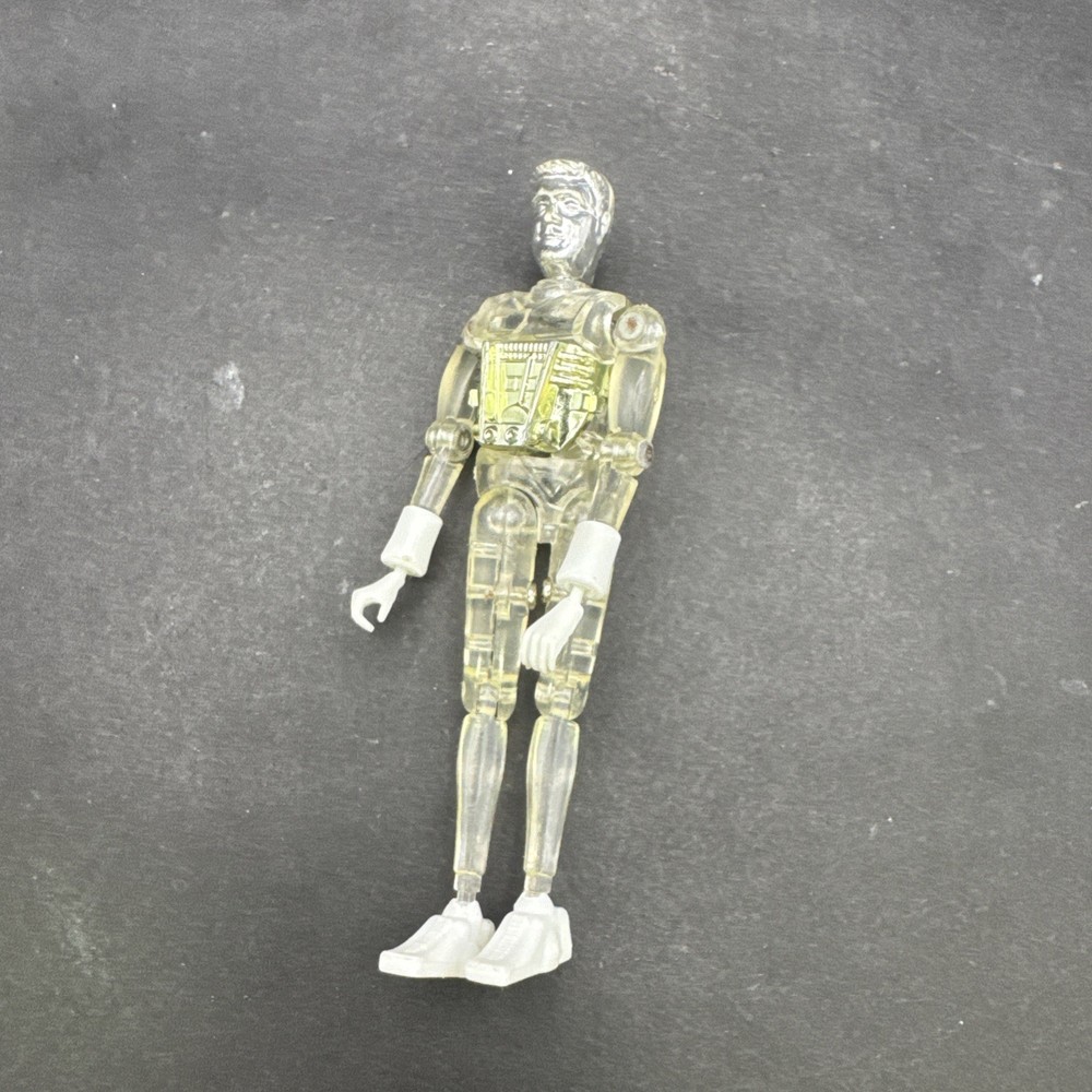 Micronauts Time Traveler Vintage Action Figure Clear 1976 H3B1