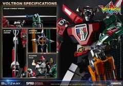 US Stock Blitzway x 5PRO STUDIO CA-10401 Voltron Action Figure Collectible Model