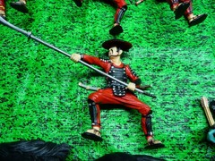 SAMURAI PLASTOY JAPANESE WARRIORS DEAL PLUS PLASTIC FIGURES